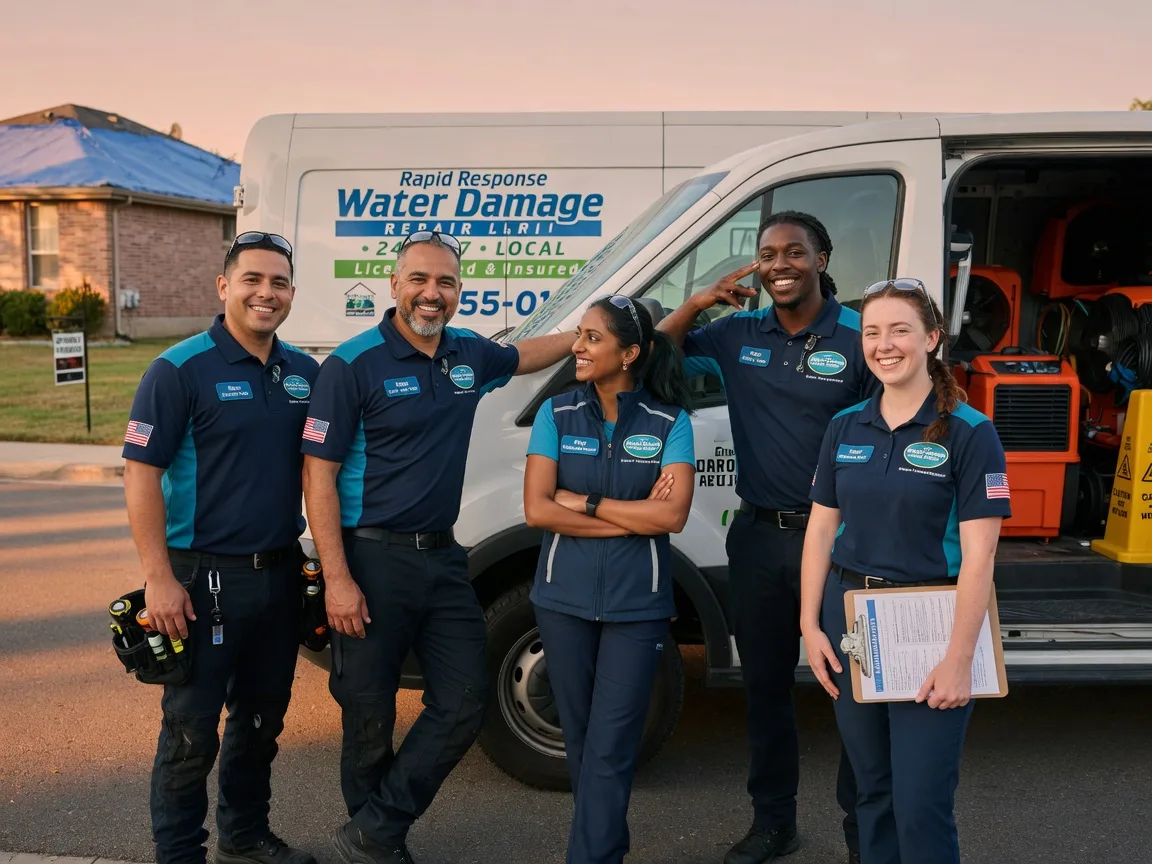 Water Damage Restoration company in Deridder, LA