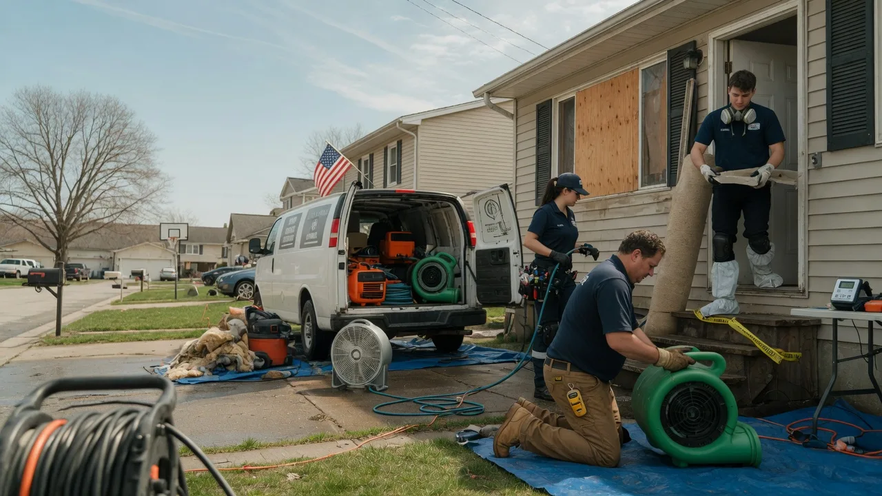 Water Damage Restoration in Deridder, LA near me